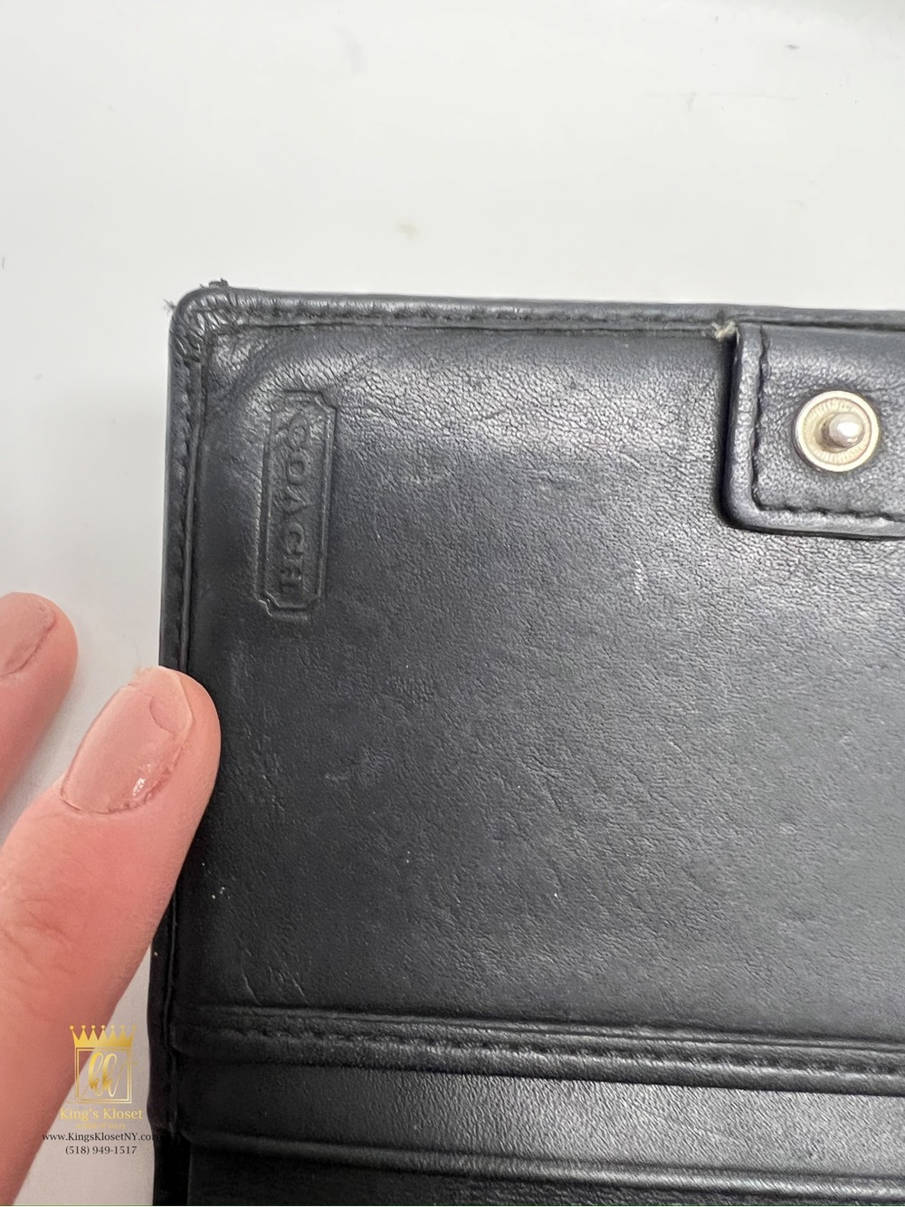 Coach Signature Bifold Wallet - Picture 9 of 11